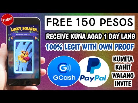 FREE ₱150 RECEIVE AGAD IN JUST FOR 1 DAY! JUST PLAY, SPIN & SCRATCH! 100% FREE & LEGIT APP