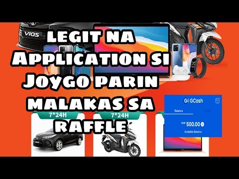 joygo application| napaka legit ang pa raffle dito #joygo#