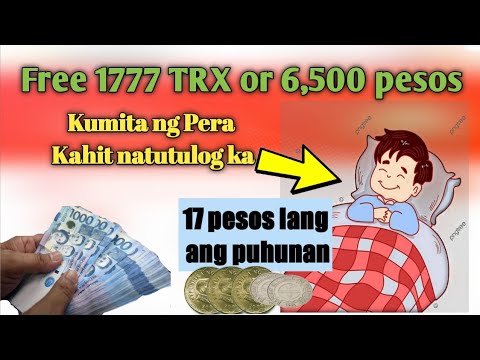Kumita ng pera kaht Natutulog ka |Libreng 6,500 pesos | 17 pesos lang ang puhunan