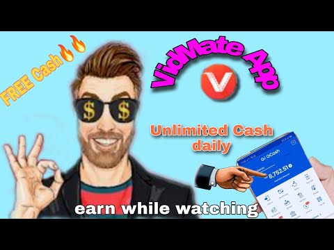 VidMate App |Earn free ₱100-₱2000| withdraw thru Gcash #vidmate #legitpayingapps2022