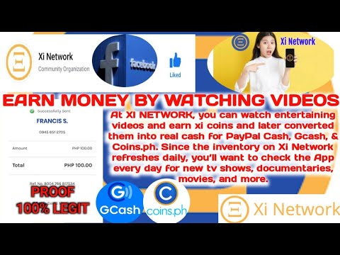Xi Network Earn Money by Watching Videos