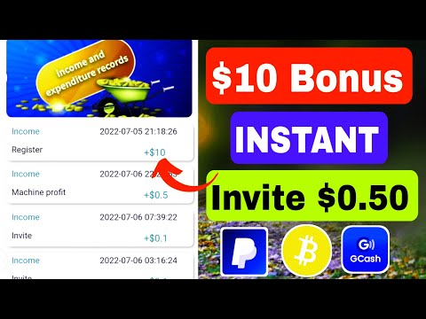 $10 INSTANT 😍 BONUS  LIVE PROOF ||FREE SINGUP PAYPAL, GCASH||HOW TO MAKE MONEY ONLINE