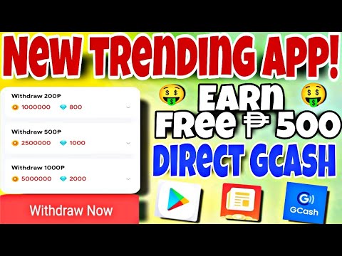 BAGONG TRENDING APP NGAYON EARN ₱500 DIRECT GCASH AT LIBRE LANG NO NEED INVITE NO NEED PUHUNAN FREE!