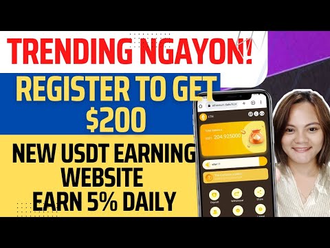 FREE [200$] UPON SIGNUP|TRENDING USDT EARNING WEBSITE EARN 5% DAILY|LIVE WITHDRAWAL