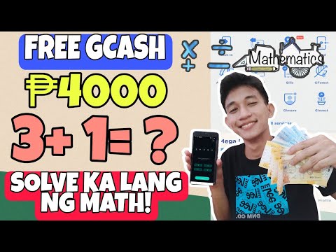 FREE GCASH ₱4000 ! SAGOT KA LANG NG MATH| 3+1=? SOBRANG DALI LANG NETO! LET'S GO NA LIBRE LANG TO!