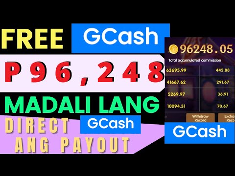 FREE GCASH! GRABE! ₱96,248 IN JUST 1 DAY WALANG PUHUNAN NO INVITE DIRECT PAYOUT SA GCASH PAYING APP