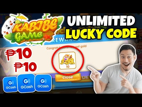 KABIBE GAME UNLIMITED LUCKY CODE ( GET UPTO P65 PESOS FOR NEW USERS ) KABIBE GAME TIPS AND Love