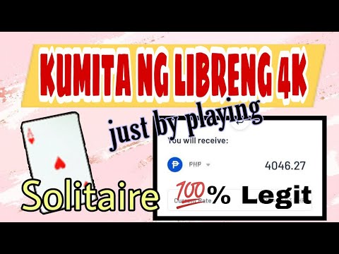 KUMITA NG LIBRENG 4K THRU LEGIT💸 PAYING APP – SOLITAIRE REVIEW