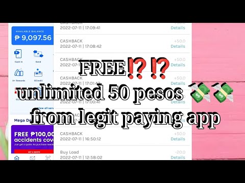 Libreng unlimited 50 pesos from legit FREE paying app(katas enstack)