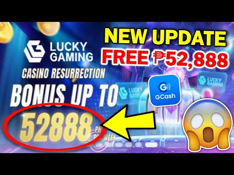 LUCKY GAMING UPDATE • GET UPTO ₱52,888 PESOS ( FREE GCASH MONEY 2022 ) NEW EARNING APP 2022