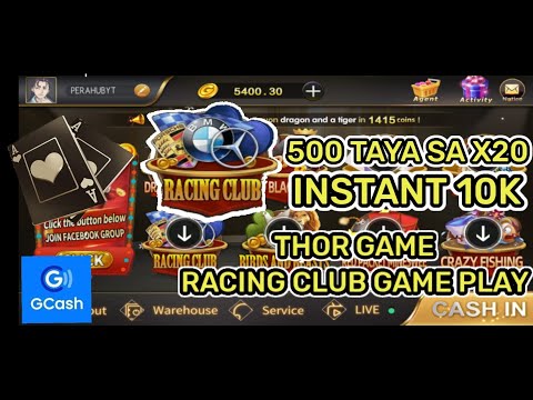 NAPAKA LUPET MO RACING CLUB | PAANO MANALO SA THOR GAME | LEGIT APPS 2022