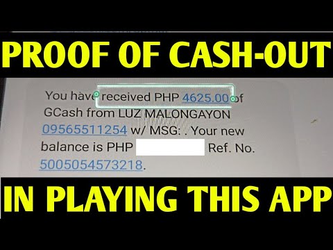 PROOF OF CASH-OUT IN PLAYING THIS APP (EVERY DAY CAS-OUT DIRECT GCASH)