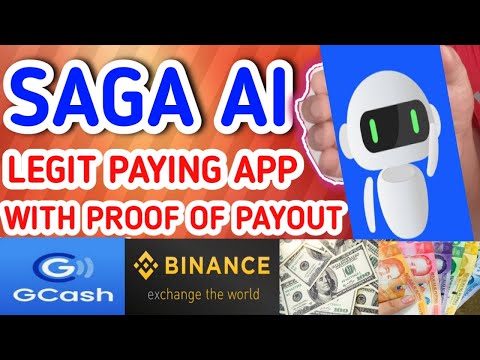 SAGA AI SUPER LEGIT APP, STILL PAYING RECEIVED MY 2nd Payout $3.79 direct binance/gcash acct.