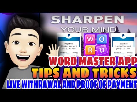 WORD MASTER APP LIVE WITHDRAWAL AND PROOF OF PAYMENT LEGIT PAYING APP 2022
