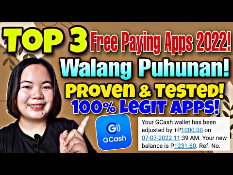 100% Free | With My Own Proof of Payment! | Top 3 Legit Paying Apps 2022 Direct Gcash&Paypal