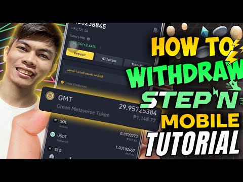+1148Php Earnings | StepN Step by Step Withdraw Mobile Tutorial