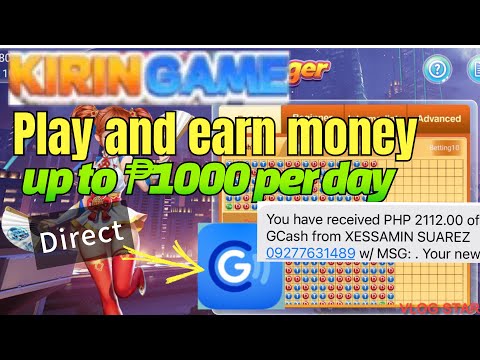 Bagong app maglaro at kumita ng pera 🤑 | Kirin Game | Gcash payout