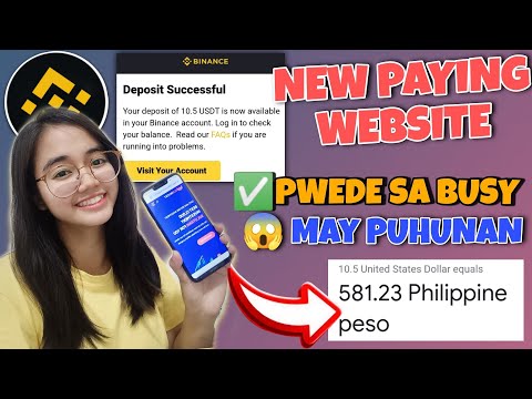 ₱581.23 RECEIVED SA NEW PAYING WEBSITE | PWEDE SA BUSY + NO NEED INVITES | TAGALOG TUTORIAL & REVIEW