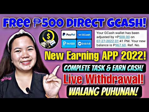 Earn up to ₱500 Direct Gcash For Free |Bigbig Cash Live Withdrawal | New Earning App 2022