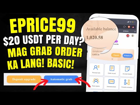 EPRICE99! GET FREE USDT 🤑 ₱1000 PESOS PER DAY! JUST TAP GRAB ONLY! WITH PROOF OF PAYOUT!