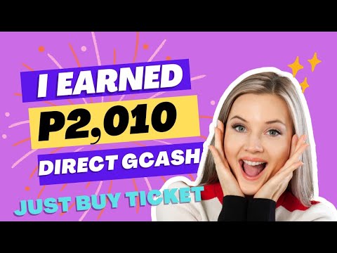 FREE P10 UPON SIGNUP/P2,010 LIVE WITHDRAWAL DIRECT GCASH JUST BUY TICKET