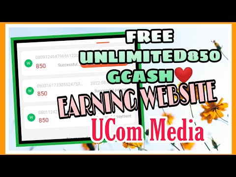 FREE UNLI 850 GCASH THRU WATCHING VIDEO ADS AND SHARING POST- PURE TASK KAY UCOM NO NEED INVITES