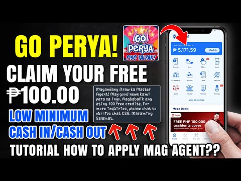 GO PERYA 🎲 NAGBABALIK ANG FREE ₱100! ₱1000 PESOS PER DAY ANG KITA? LOW MINIMUM CASH IN/CASH OUT!