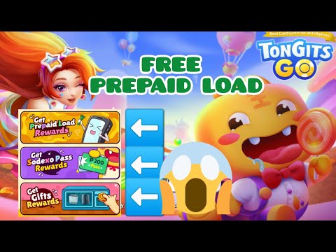 HOW TO GET FREE PREPAID LOAD ON TONGITS GO 2022