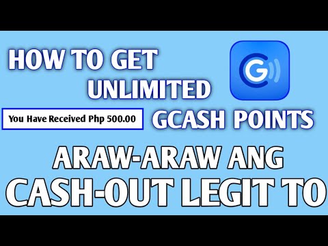 HOW TO GET UNLIMITED GCASH POINTS? ARAW ARAW CASH-OUT