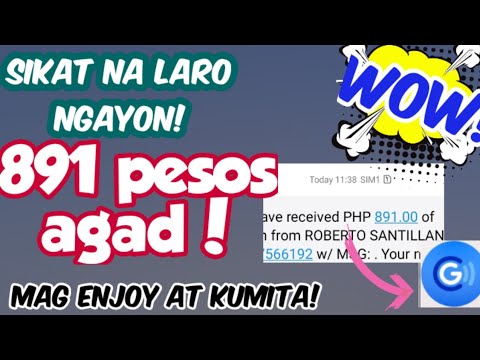 Legit App maglaro at Kumita Dito! #earnmoneyonline #howtomakemoneonline #gcash