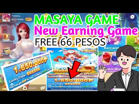 MASAYA GAME FULL REVIEW: FREE 66 PESOS UPON REGISTER | WITHDRAW THROUGH YOUR GCASH