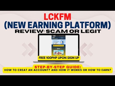 NEW EARNING WEBSITE FREE 100PHP UPON SIGN UP KAY LCKFM | HONEST REVIEW