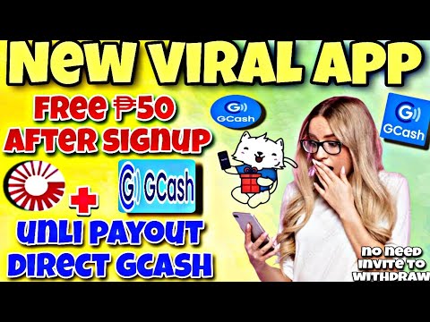 NEW VIRAL APP FREE ₱50 AFTER SIGNUP DIRECT GCASH.₱100 LANG MINIMUM WITHDRAW.EARN MONEY ONLINE 2022