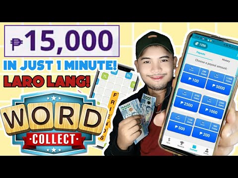 NO INVITE!💯 I EARNED ₱15,000 in 1 MINUTE😱 just COLLECT WORD! EARN ₱5 PER LEVEL