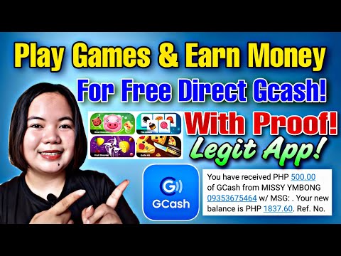 Play Games & Earn up to ₱500 Direct Gcash For Free | ₱3,158 kinita ko + 8x Payment Proof|100% Legit