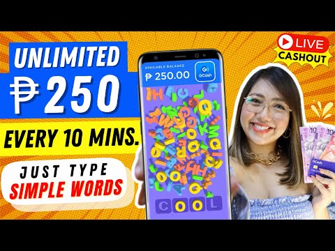 SAHOD ₱250/DAY AGAD SA GCASH | JUST TYPE EASY WORDS | PAYOUT EVERY 10 MINUTES NO NEED INVITES