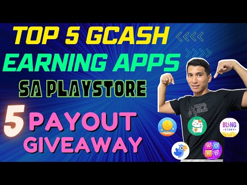 TOP 5 GCASH EARNING APPS SA PLAYSTORE | DOWNLOAD AND WITHDRAW | FREE AND NO INVITE | WITH GIVEAWAYS!