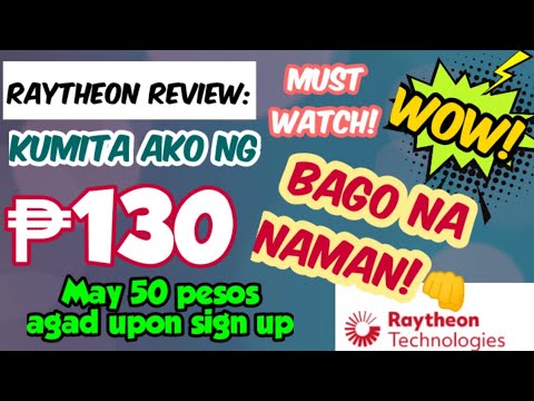 TRENDING NOW! RAYTHEON site may 30 pesos ako daily Dito! #gcash #earnmoneyonline #howtoearnmoney