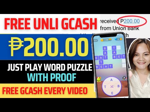 UNLI FREE ₱200 SA GCASH/JUST PLAY WORD PUZZLE/WITH PROOF