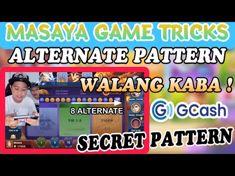 ALTERNATE PATTERN NA SUNOD-SUNOD|| KAHIT NEWBIE MAGIGING BETERANO PAG NA MASTER MO TO || MASAYA GAME