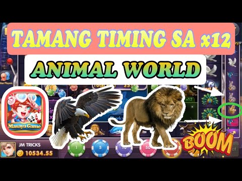 ANIMAL WORLD & DRAGON TIGER  TRICKS || PINAGSABAY KO N PARA SA MGA NEWBIE || MASAYA GAME TRICKS