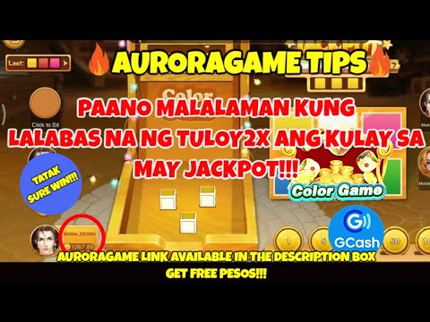 AuroraGame Tips | CASHOUT sa GCASH ng ₱1,267.00 sa LOOB ng 2mins COLORGAME