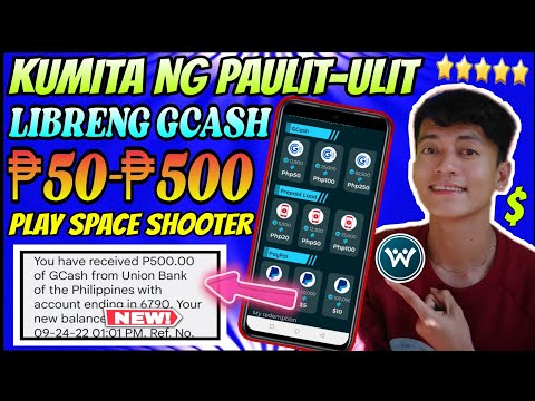 DIRECT GCASH PAYOUT: EARN UNLIMITED FREE  ₱500 | JUST PLAY SPACE SHOOTER | EARN MONEY ONLINE