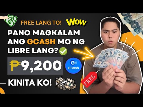 ₱9,200 ANG MAKUKUHA MO FOR FREE SA GCASH! (JUST TAP TAP LANG FOR 5 MINUTES) | LEGIT AND EASY LANG!