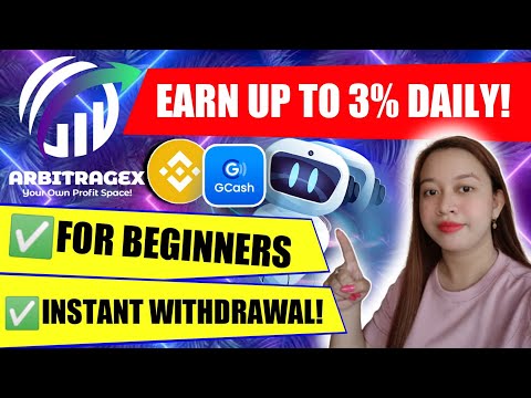 EARN 3% DAILY WITH ARBITRAGEX | KUMITA NG PERA ONLINE GAMIT LANG ANG CELLPHONE!