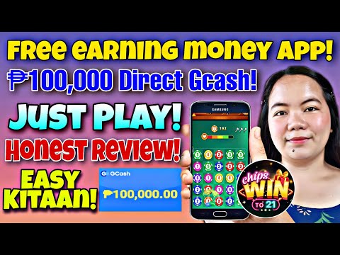 Earn up to ₱100,000 Direct Gcash For Free | Chipwin to 21 Legit or Fake |Free Making Money Game 2022
