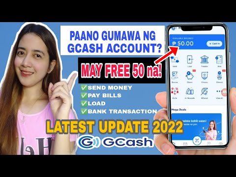 FREE 50 SA PAG REGISTER! PAANO MAG REGISTER SA GCASH|HOW TO CREATE GCASH|CREATE GCASH WALLET