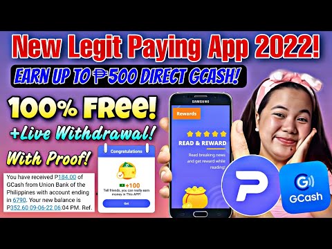 Free ₱500 Direct Gcash With Payment Proof + Live Withdrawal | New Legit Free Earning App 2022