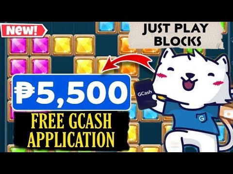 FREE ₱5,500 GCASH MONEY | JUST PLAY BLOCKS/TETRIS GAME | NEW EARNING APPLICATION 2022 PHILIPPINES