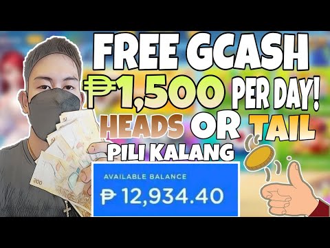 FREE GCASH ₱1,50O A DAY | LARO KALANG TOSS A COIN | PAY-OUT AGAD SA GCASH